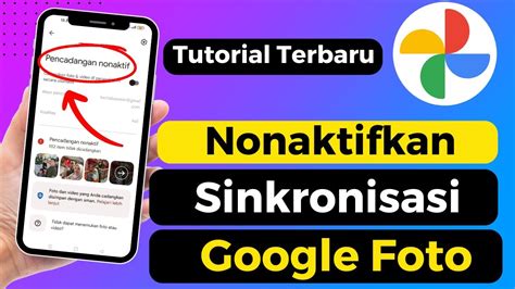 Cara Menonaktifkan Sinkronisasi Google Foto Youtube