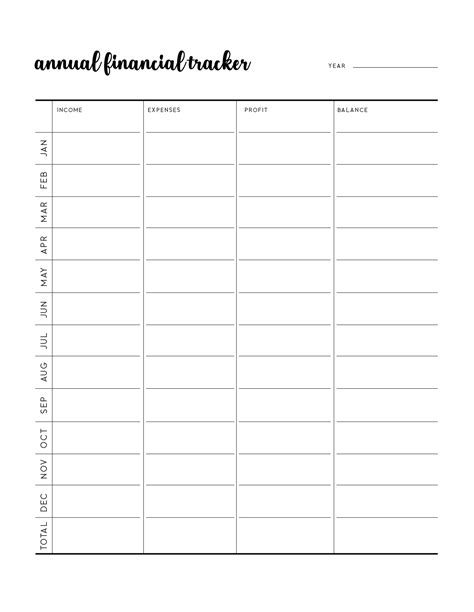 Printable Business Budget Template - Free PDF Templates