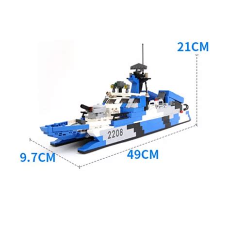 Type 22 Chinese Navy Missile Boat — Brick Block Army
