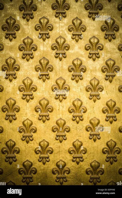 Gold Fleur De Lis Background Stock Photo Royalty Free Image 77951244