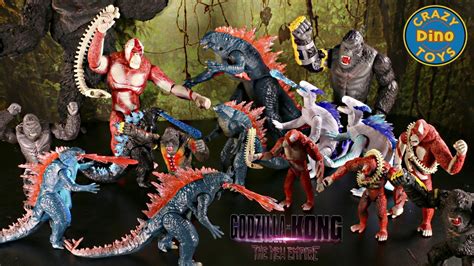 15 New Godzilla X Kong Toys Unboxed Today Complete Skar King Godzilla