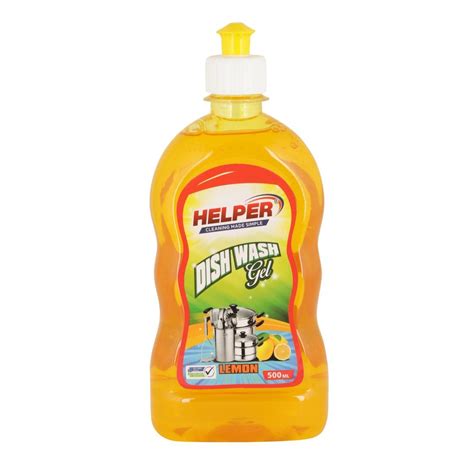 Ml Helper Dish Wash Gel Lemon At Rs Bottle In Bengaluru Id