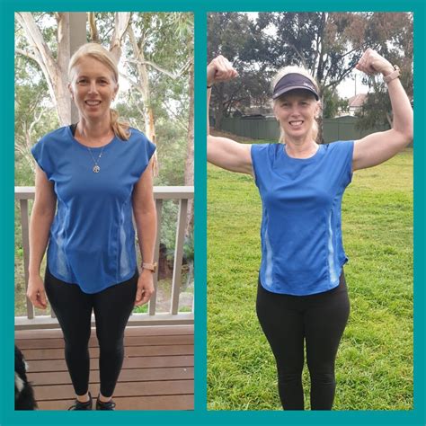 Jayne Before After Vanessa B Health Holistic Personal Trainer