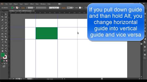 Adobe Illustrator How To Work With Guides Youtube