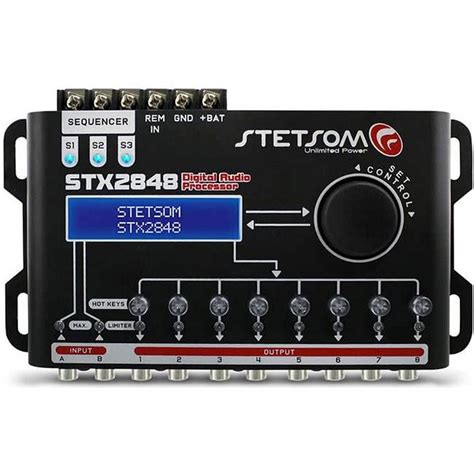 Stetsom Stx Dsp Channel Crossover And Equalizer Processor