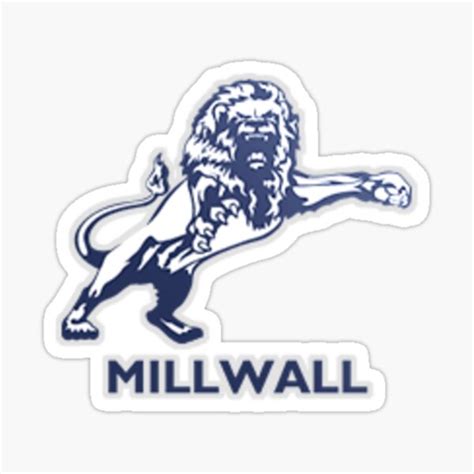 "Millwall" Sticker for Sale by KricKrac | Redbubble