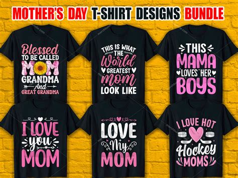 Mother S Day T Shirt Design Bundle Behance