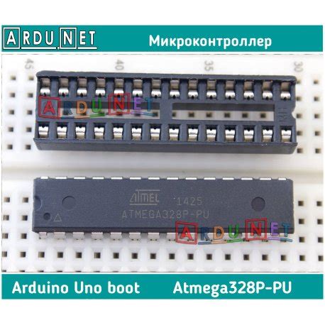 Микроконтроллер atmega328P PU Boot arduino atmega328 atmel UNO DIP avr