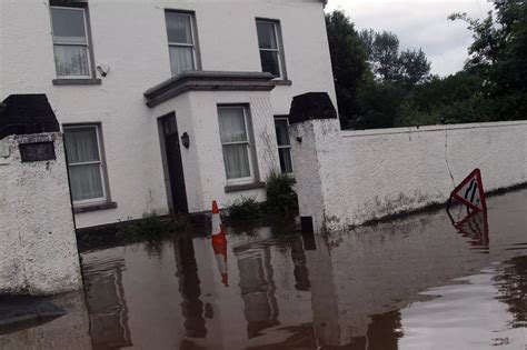 Road Collapses In Ballycastle As Flash Flooding Causes Chaos Belfast Live