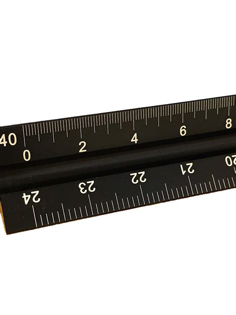 Mua Engineer Scale Ruler Laser Etched Solid Aluminum Core Simple