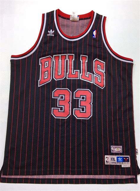 95 96 Vintage Adidas X Hardwood Classics Nba Chicago Bulls Scottie