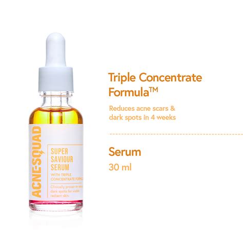 Acne Squad Serum For Acne Scars With Triple Concentrate Formula Buy