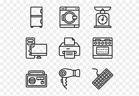 Appliance Icon Png Images Pngwing