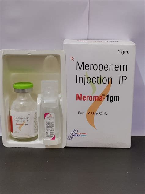 Meropenem Injection 1gm At Rs 1399 Piece Hamidia Road Bhopal Id 20542074630