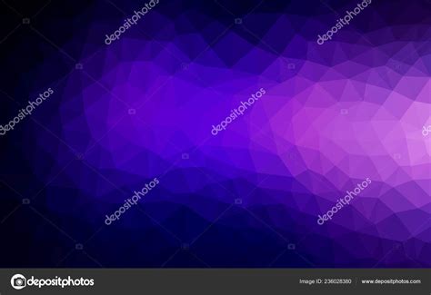 Dark Purple Pink Vector Abstract Mosaic Pattern Creative Geometric