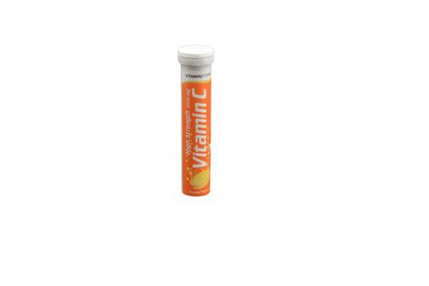 High Strength Effervescent Vitamin C Tablets 1000mg 20s McDowell