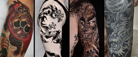 17 Mythical Chinese Dragon Tattoo And Its Deep Meaning
