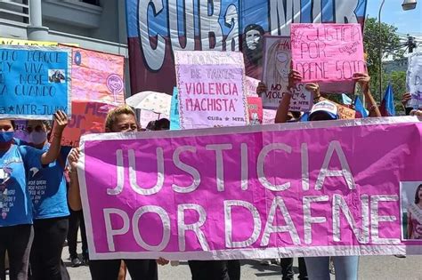 El Femicidio De Dafne Soto La Foto En Una Marcha Contra La Violencia