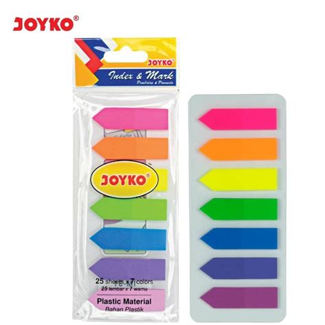 PEMBATAS JOYKO IM 31 INDEX MARK PENANDA 7 WARNA PLASTIK Shopee