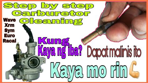 Paano Maglinis Ng Carburetor Ng Mga 100 110 Cc Na Motor Simpleng