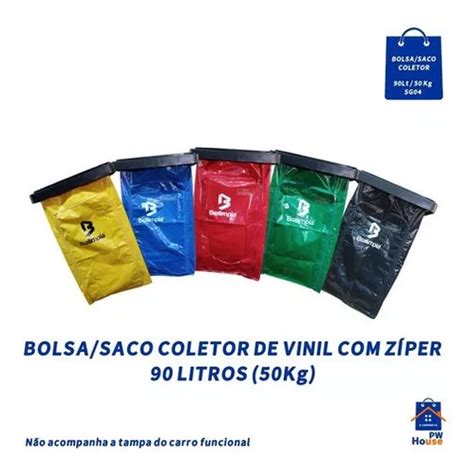 Saco Coletor Bolsa Refil Para Conjunto Funcional Bralimpia