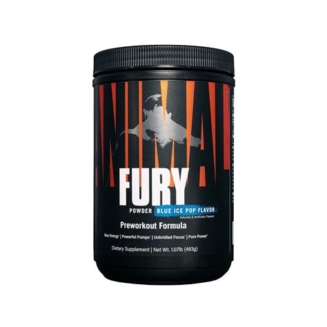 Pre Workoutuniversal Animal Fury 507g Gym Stackro