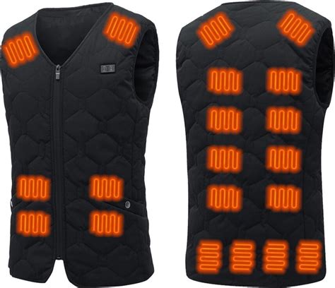 Currero Verwarmde Bodywarmer Elektrische Bodywarmer Heated Vest