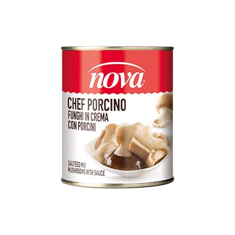 Funghi Misti Con Porcini Nova In Crema Natural Food Service