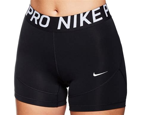 Nike Womens Nike Pro 5 Inch Short Black Au