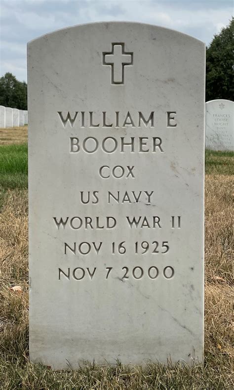 William Emil Booher 1925 2000 Find A Grave Memorial