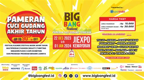 Big Bang Festival Harga Tiket Dan Line Up Lengkap Dewatiket