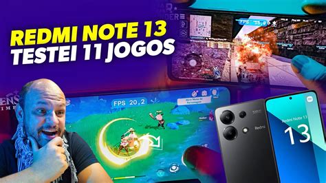 REDMI NOTE 13 é BOM PARA JOGOS PESADOS Vai Rodar