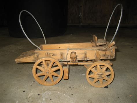 Vintage Handmade Wooden Wagon Toy Collectors Weekly