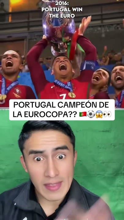 Portugal 🇵🇹ganarÁ La Eurocopa 😱⚽️💪 Futbol Futbol Portugal Cr7