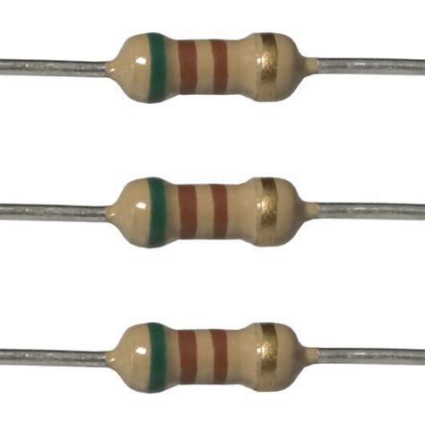 E Projects 10ep514510r 510 Ohm Resistors 1 4 W 5 Pack Of 10 Industrial