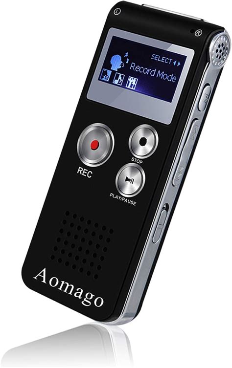 Aomago Gb Voice Activated Recorder With Playback User Manual