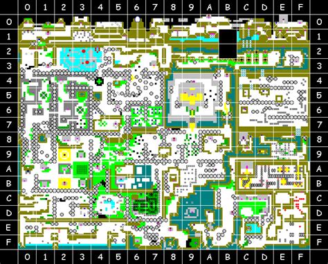 Legend Of Zelda Link S Awakening Dx World Map