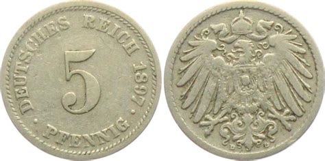 Kaiserreich D Pfennig Gro Er Adler Ss Ma Shops