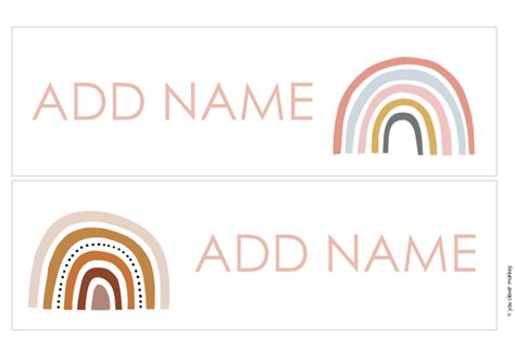 Boho Rainbow Classroom Labels Signs Pack Classroom Labels Classroom Themes Rainbow Theme