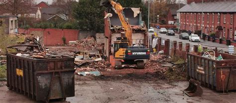 Pre Demolition Preparation Works Hardcore Crushing