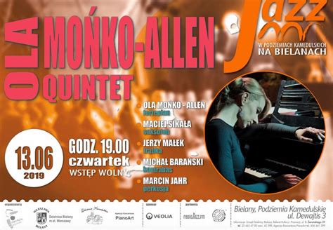 Ola Mońko Allen Quintet w Warszawie Jazz Forum