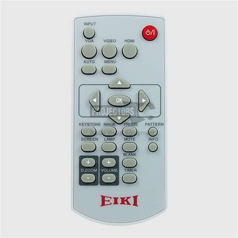 Eiki 63910016 Infrared Remote - Projectors-n-more, LLC