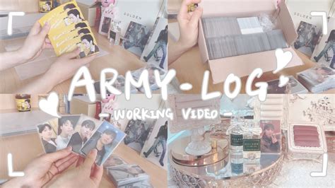 ARMY LOG 日本からジョングク第一便が届きましたトレカ整理収納 BTS Jungkook photocards working