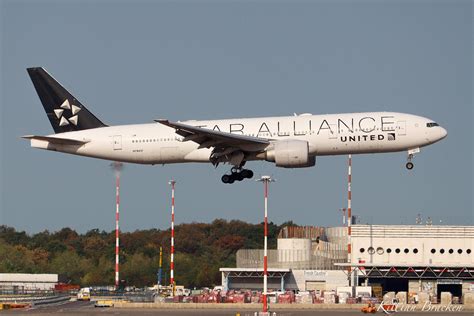 United Airlines Star Alliance Livery Boeing Er Flickr