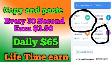 Click Best Earning Website Copy Paste Jobs Earn Free