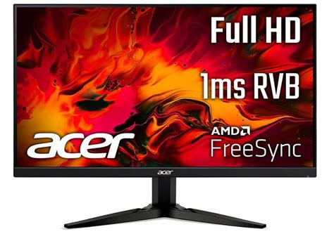 Günstiger Monitor 23 8 Acer Nitro KG241YA Full HD Gaming Monitor mit