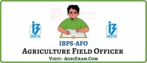 Agriculture Field Officer Ibps Afo Vacancy Syllabus Exam