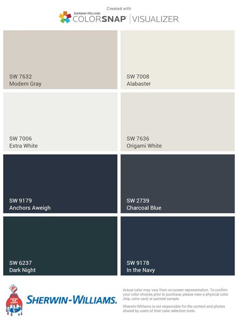 I Just Created This Color Palette With The Sherwin Williams Colorsnap