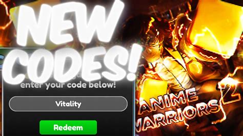 NEW ALL CODES FOR Anime Warriors Simulator 2 IN MAY 2023 ROBLOX Anime