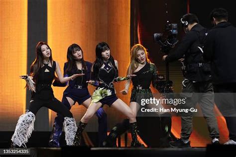 Girl Group Aespa Attends During 2021 World K Pop Concert At Kintex 2 News Photo Getty Images